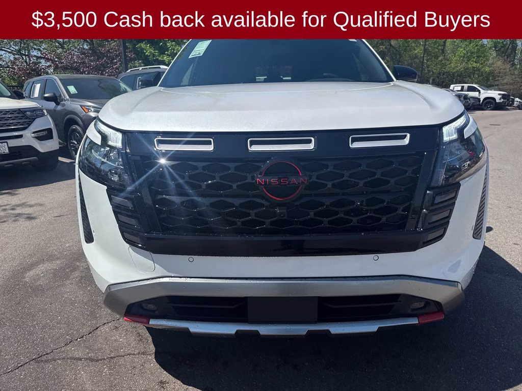 2026 Everest White Pearl Tricoat Nissan Pathfinder Rock Creek 4X4 SUV