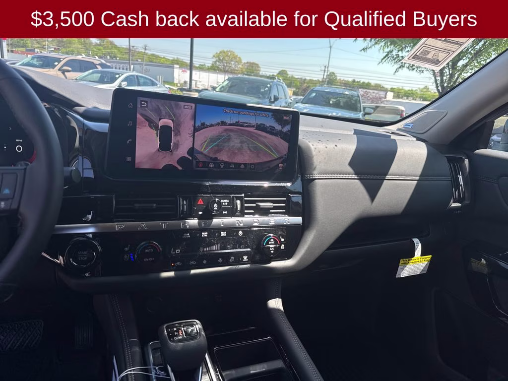 2026 Boulder Gray/Super Black Nissan Pathfinder Platinum 4X4 SUV