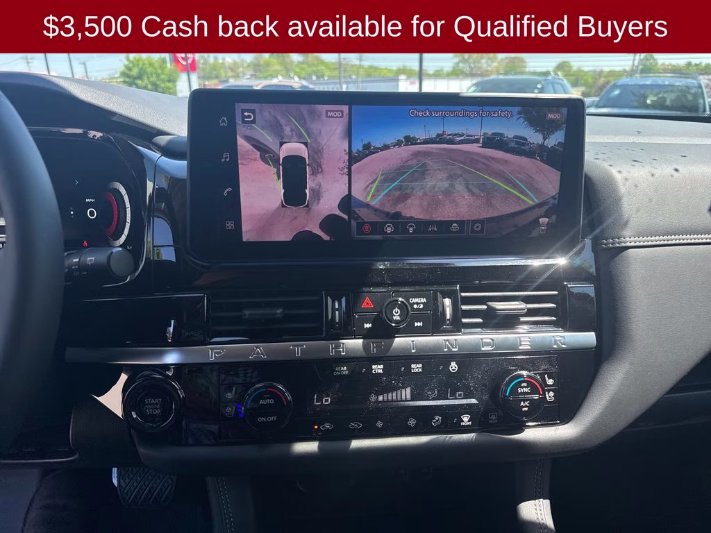 2026 Boulder Gray/Super Black Nissan Pathfinder Platinum 4X4 SUV