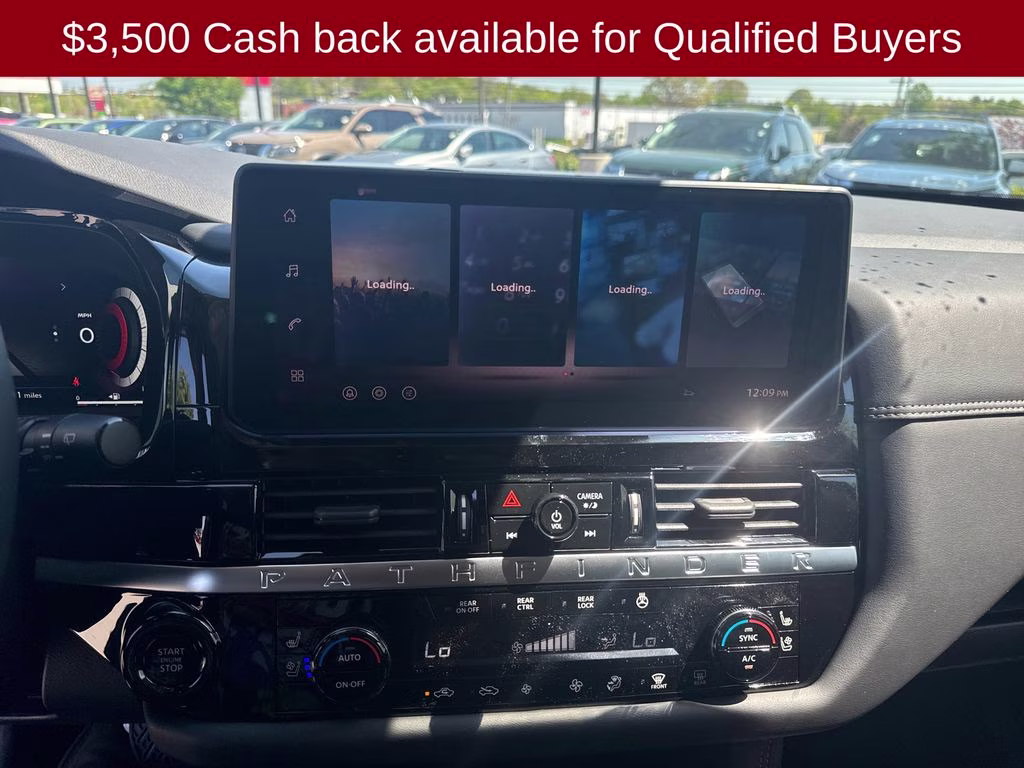 2026 Boulder Gray/Super Black Nissan Pathfinder Platinum 4X4 SUV