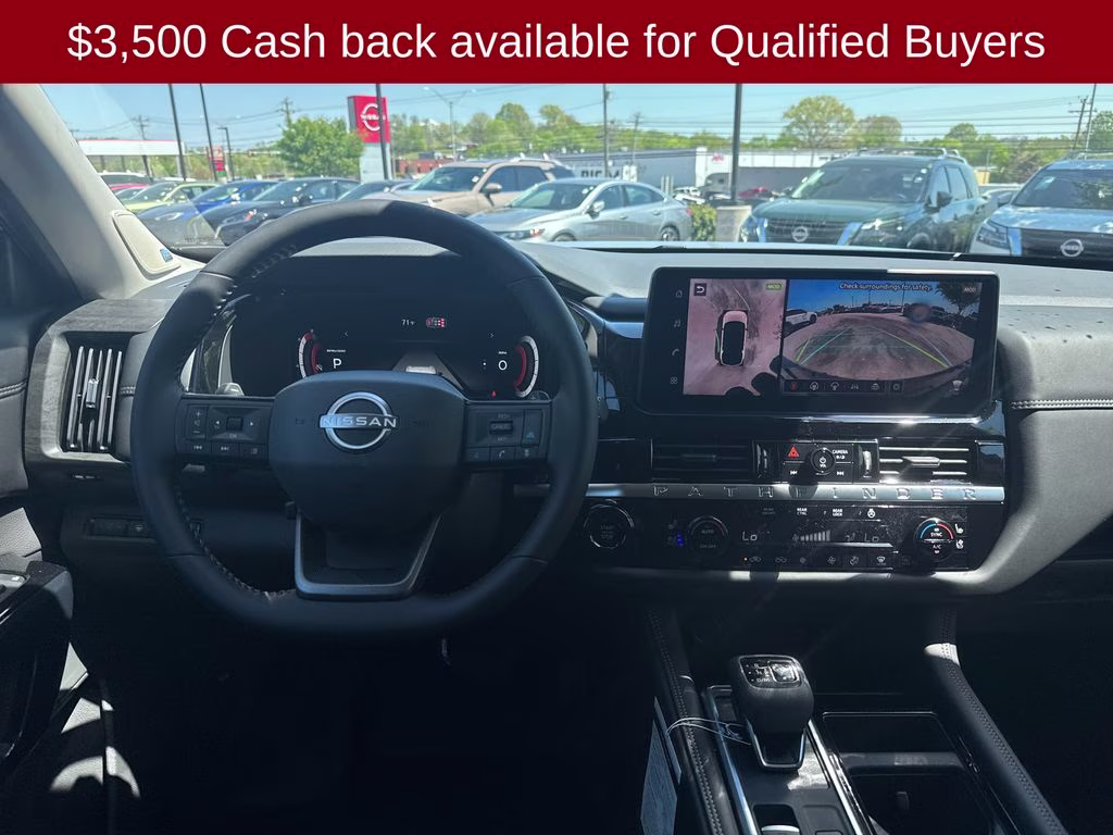 2026 Boulder Gray/Super Black Nissan Pathfinder Platinum 4X4 SUV