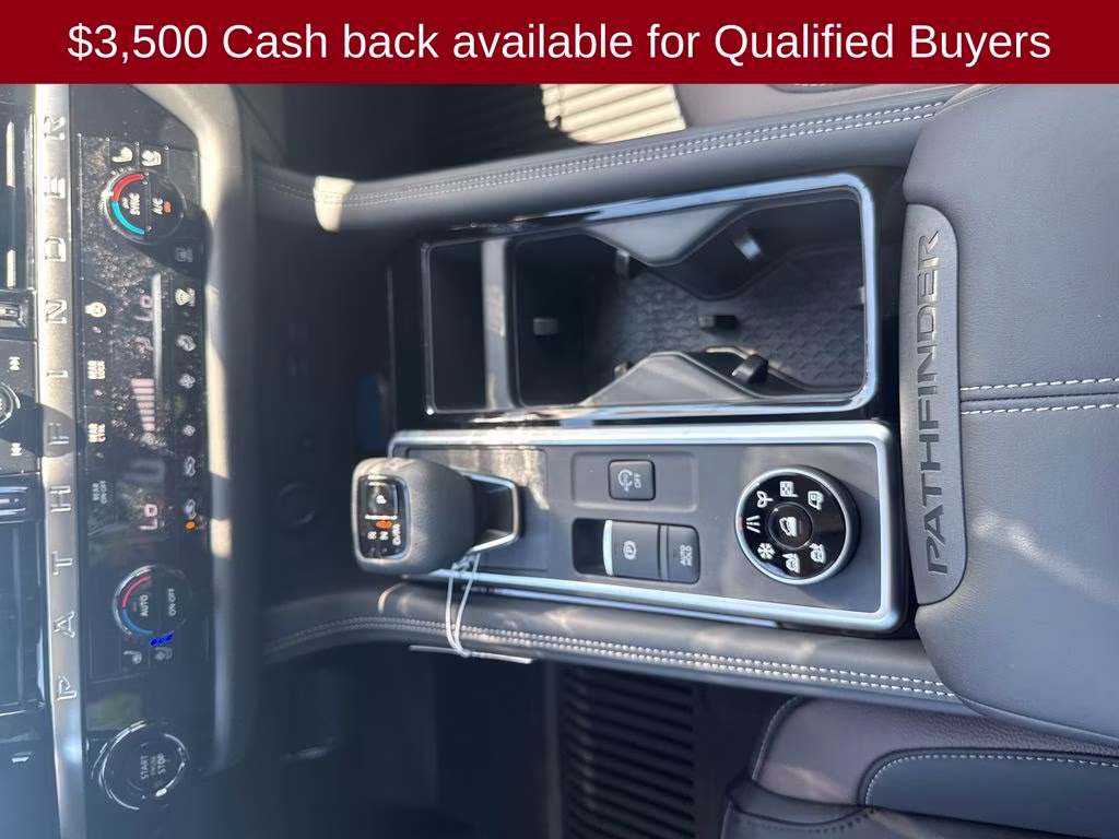 2026 Boulder Gray/Super Black Nissan Pathfinder Platinum 4X4 SUV