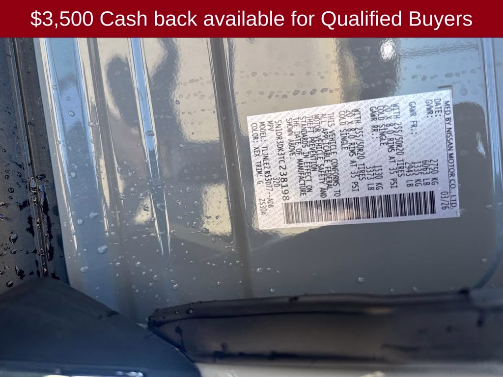 2026 Boulder Gray/Super Black Nissan Pathfinder Platinum 4X4 SUV