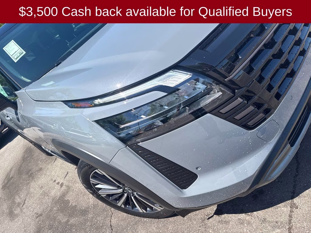 2026 Boulder Gray/Super Black Nissan Pathfinder Platinum 4X4 SUV