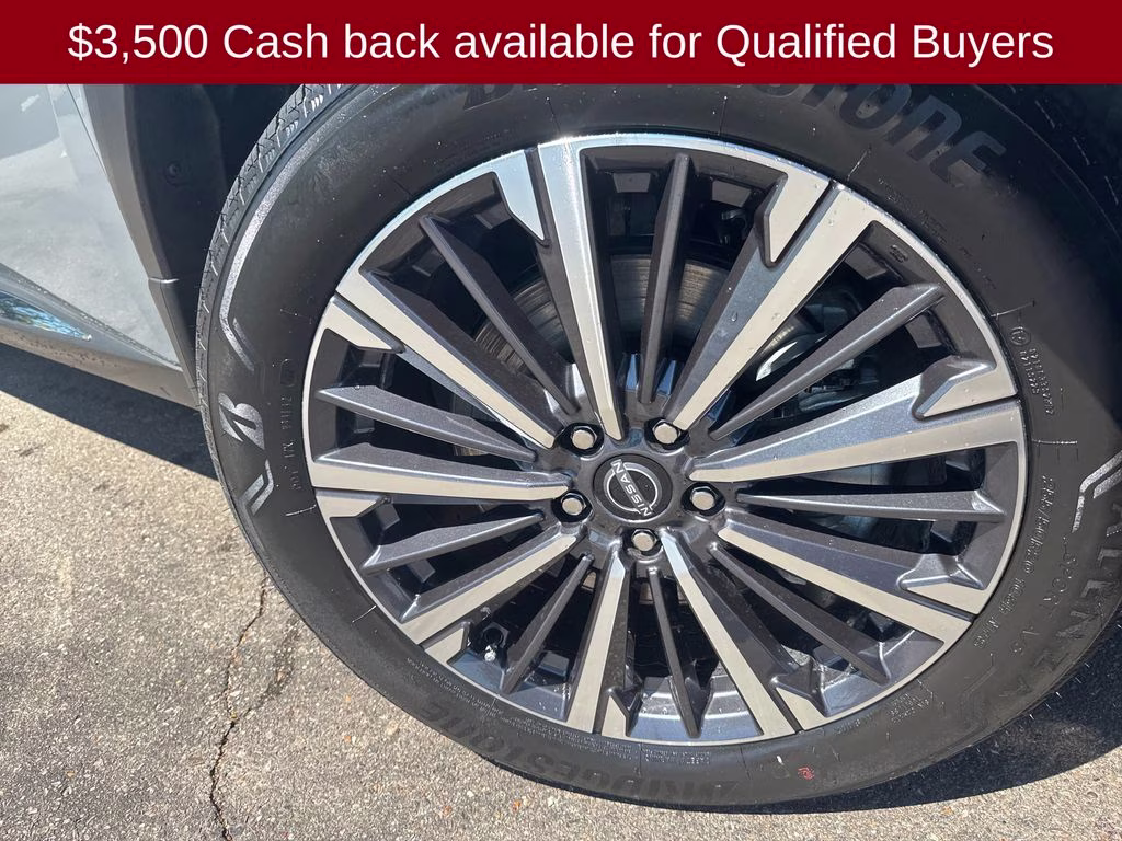2026 Boulder Gray/Super Black Nissan Pathfinder Platinum 4X4 SUV