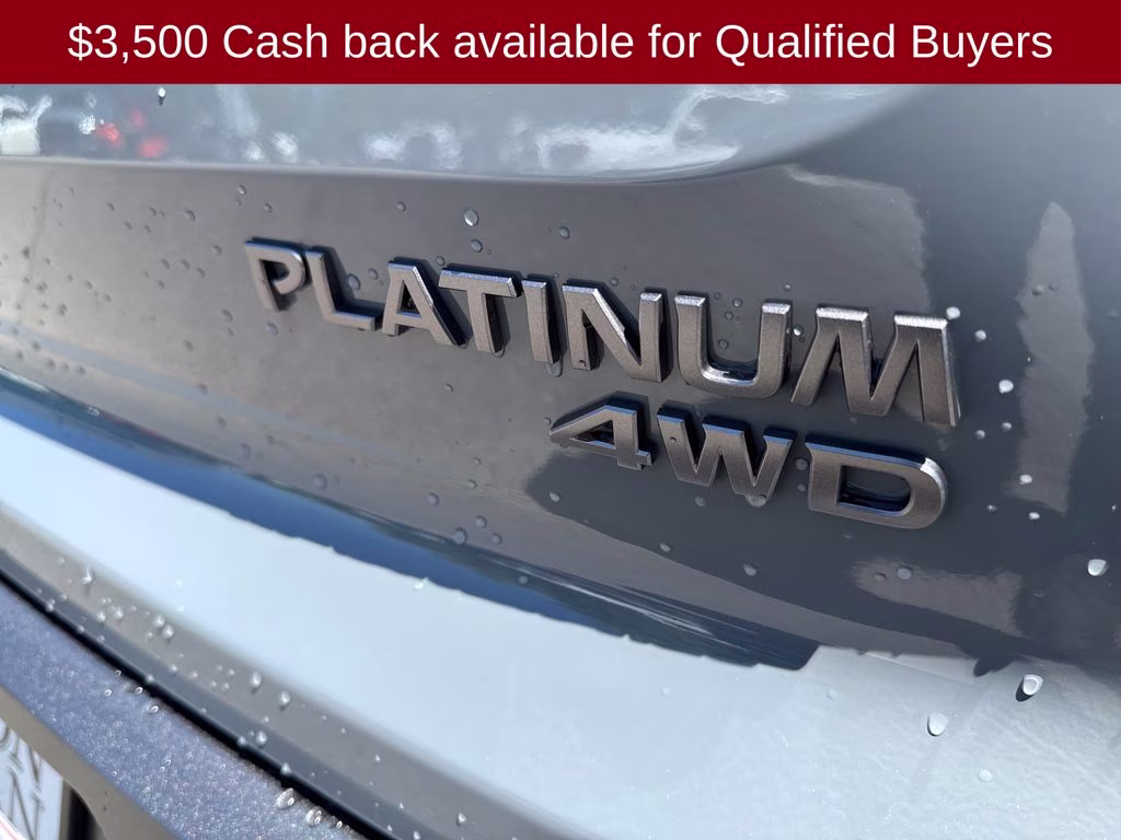 2026 Boulder Gray/Super Black Nissan Pathfinder Platinum 4X4 SUV