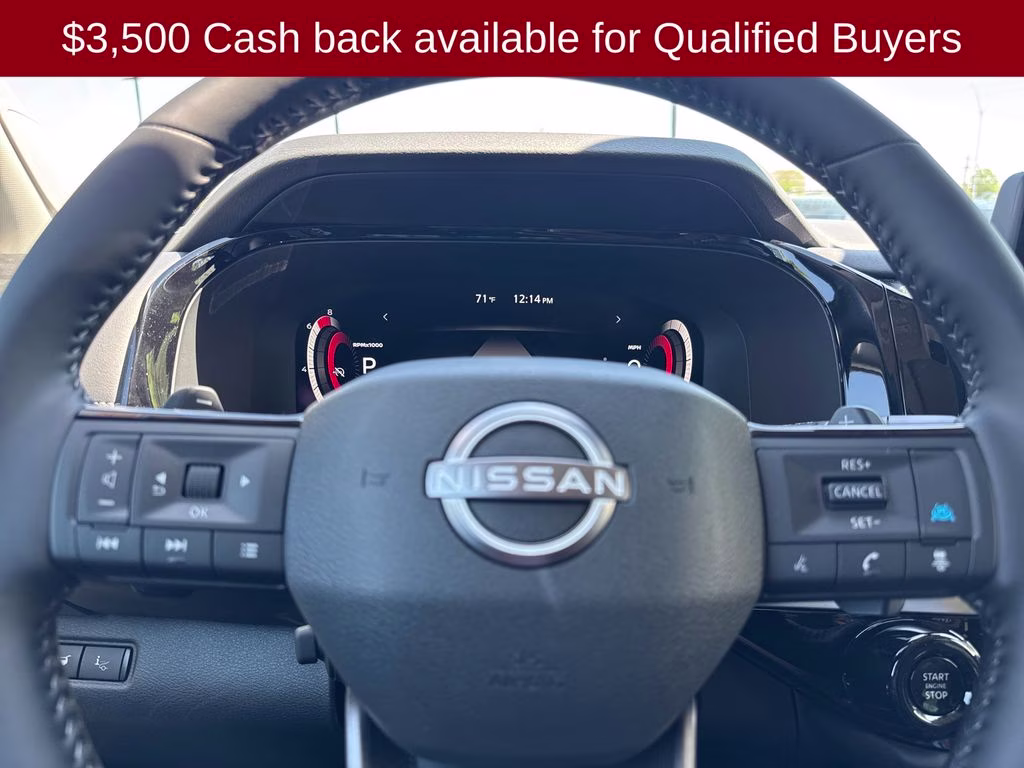 2026 Boulder Gray/Super Black Nissan Pathfinder Platinum 4X4 SUV