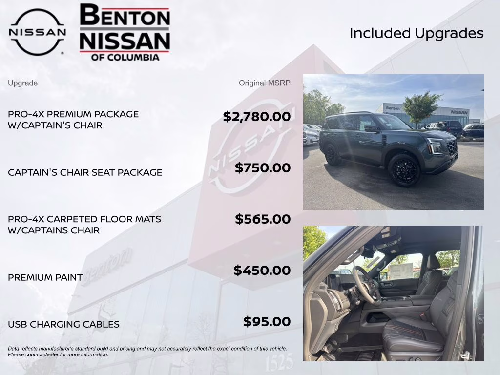 2026 Alpine Metallic Nissan Armada PRO-4X 4X4 SUV