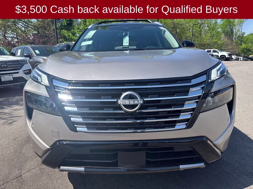 2026 Champagne Silver/Black Nissan Rogue Platinum AWD SUV