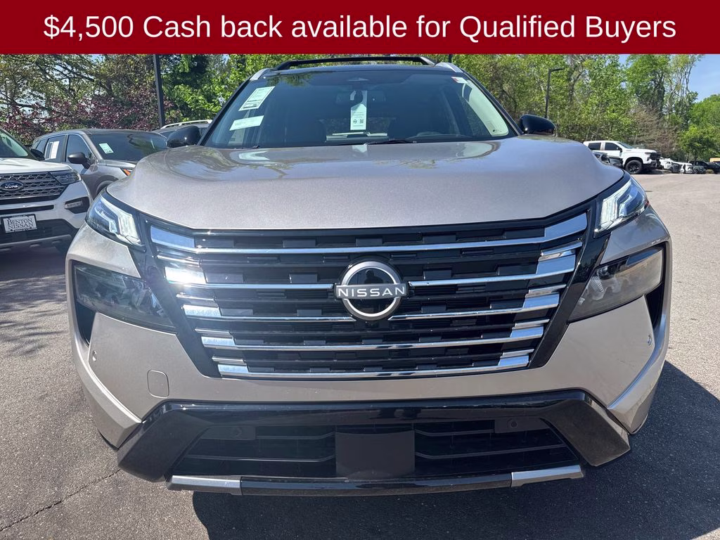 2026 Champagne Silver/Black Nissan Rogue Platinum AWD SUV