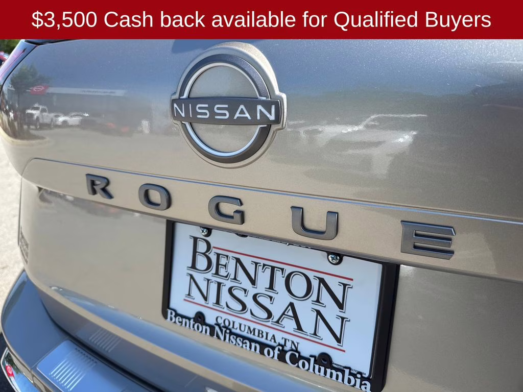 2026 Champagne Silver/Black Nissan Rogue Platinum AWD SUV