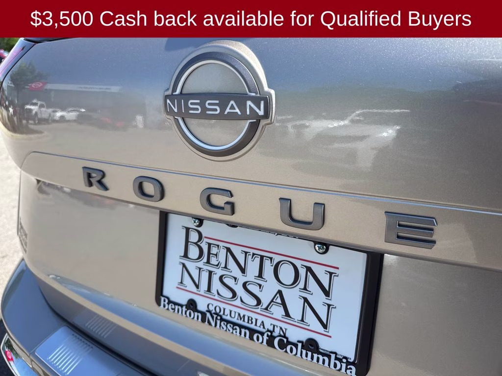 2026 Champagne Silver/Black Nissan Rogue Platinum AWD SUV
