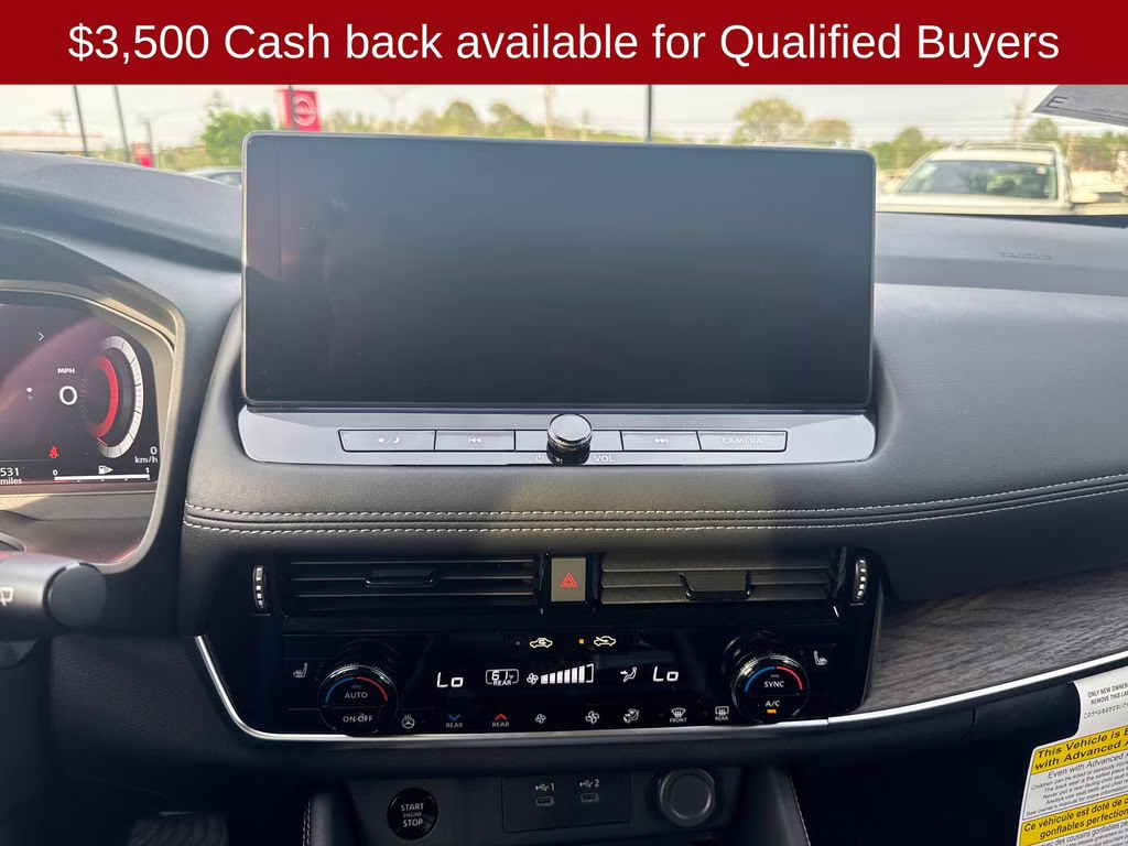 2026 Boulder Gray/Super Black Nissan Rogue Platinum AWD SUV