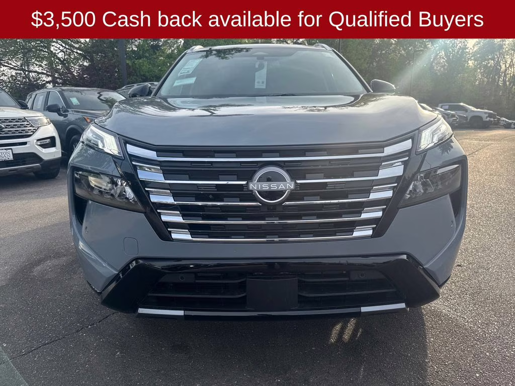 2026 Boulder Gray/Super Black Nissan Rogue Platinum AWD SUV