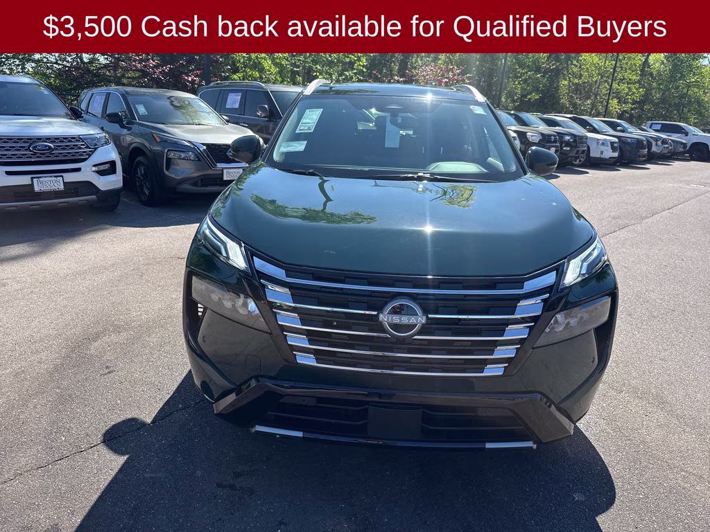 2026 Obsidian Green Nissan Rogue Platinum AWD SUV