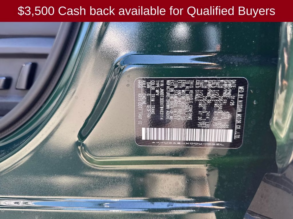 2026 Obsidian Green Nissan Rogue Platinum AWD SUV