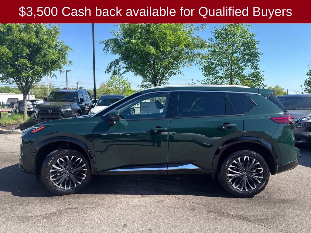 2026 Obsidian Green Nissan Rogue Platinum AWD SUV