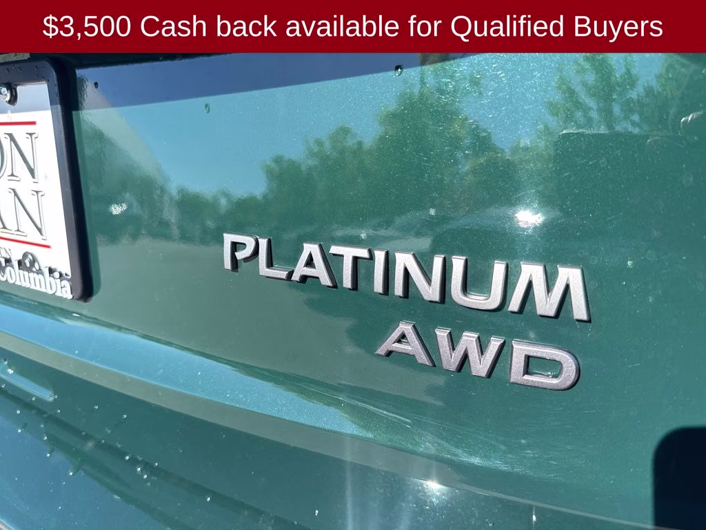 2026 Obsidian Green Nissan Rogue Platinum AWD SUV