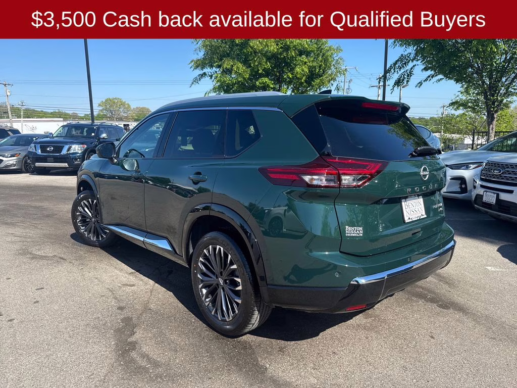 2026 Obsidian Green Nissan Rogue Platinum AWD SUV