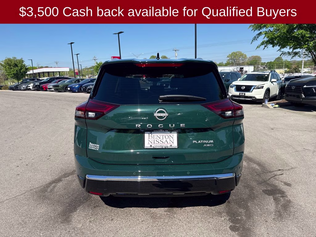 2026 Obsidian Green Nissan Rogue Platinum AWD SUV