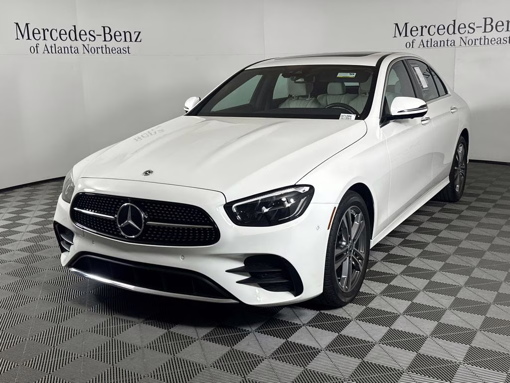 2023 Polar White Mercedes-Benz E-Class E 350 AWD Sedan