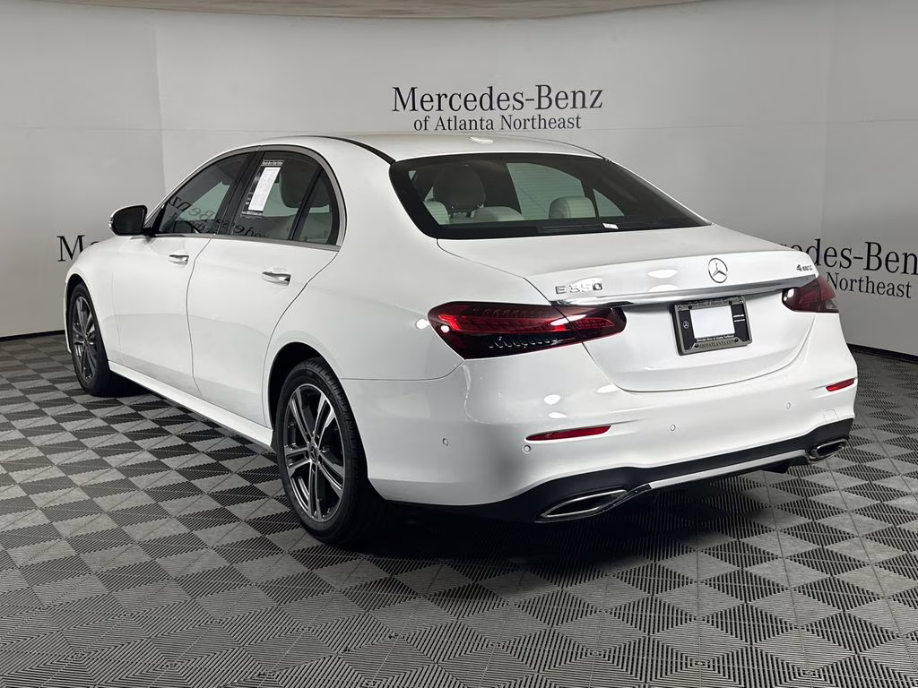 2023 Polar White Mercedes-Benz E-Class E 350 AWD Sedan