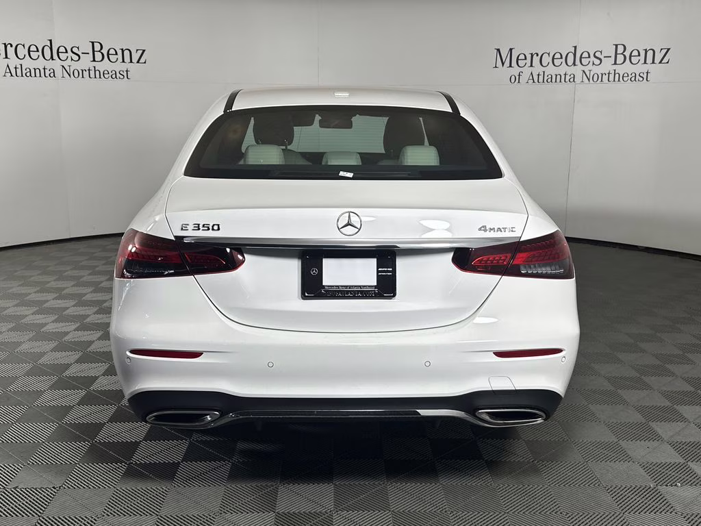 2023 Polar White Mercedes-Benz E-Class E 350 AWD Sedan