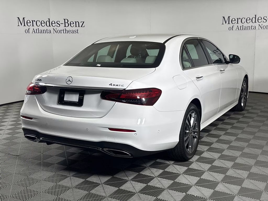 2023 Polar White Mercedes-Benz E-Class E 350 AWD Sedan