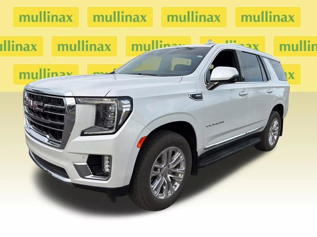 2024 White Frost Tricoat GMC Yukon SLT RWD SUV