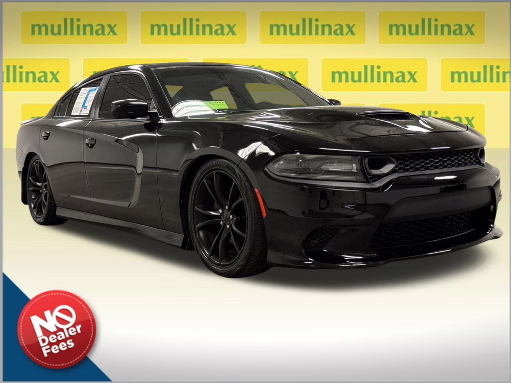 2019 Pitch Black Clearcoat Dodge Charger R/T RWD Sedan