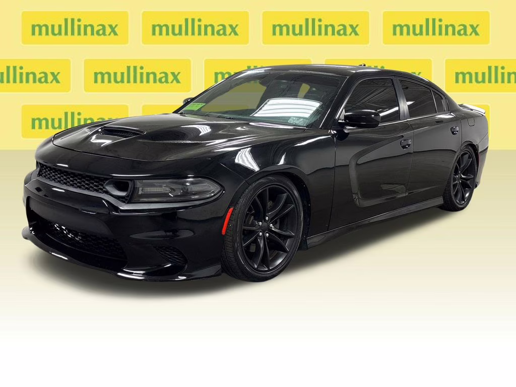 2019 Pitch Black Clearcoat Dodge Charger R/T RWD Sedan