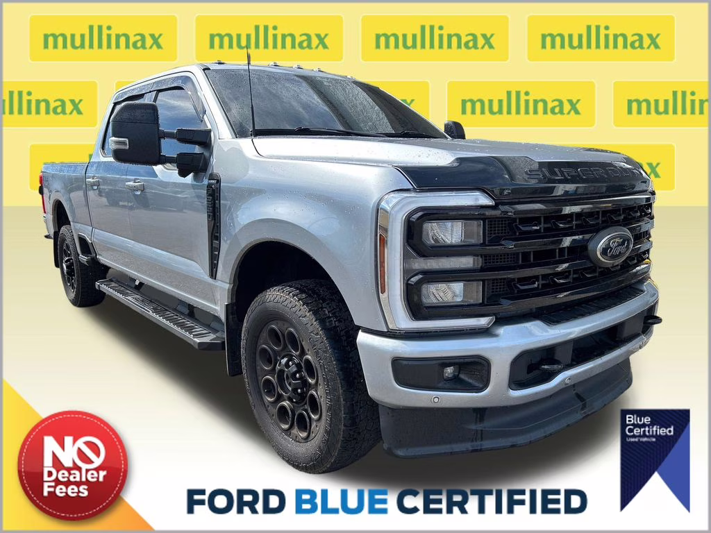 2024 Iconic Silver Metallic Ford Super Duty F-250 SRW Lariat 4X4 Truck