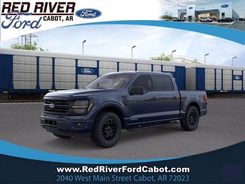 2026 Antimatter Blue Metallic Ford F-150 XLT 4X4 Truck