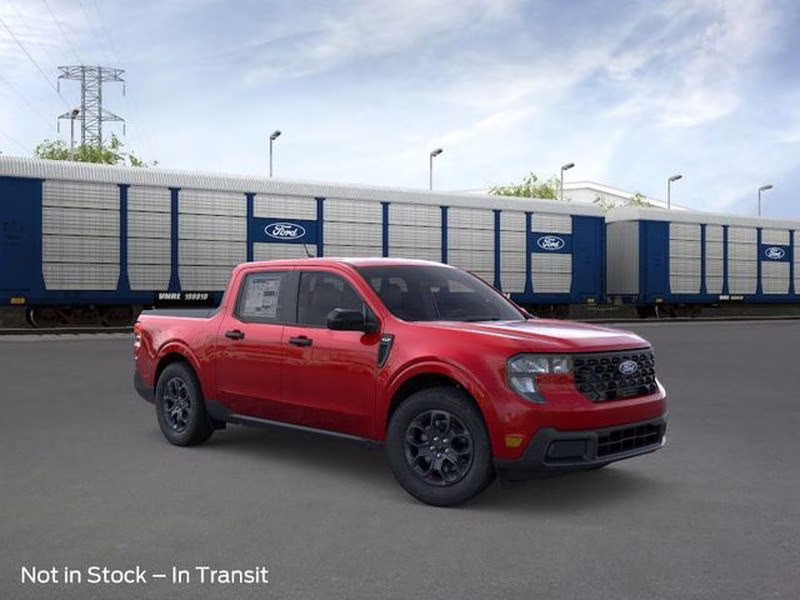 2026 Ruby Red Metallic Tinted Clearcoat Ford Maverick XLT FWD Truck