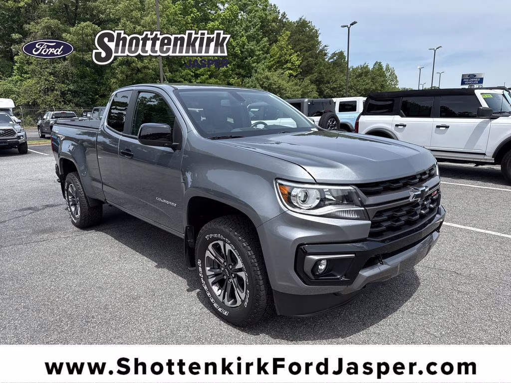 2022 Satin Steel Metallic Chevrolet Colorado Z71 4X4 Truck
