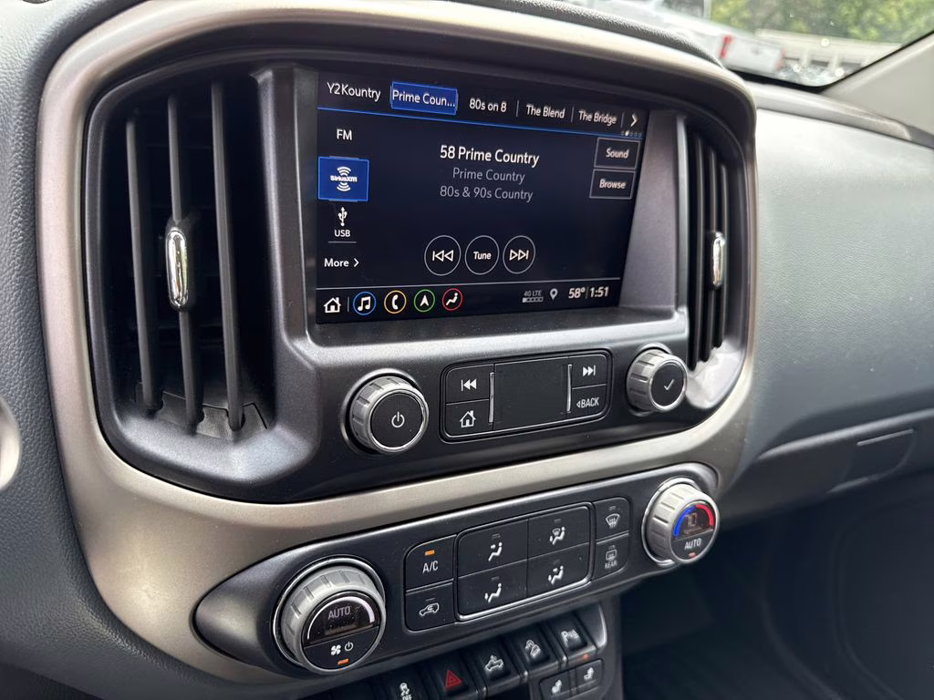 2022 Satin Steel Metallic Chevrolet Colorado Z71 4X4 Truck