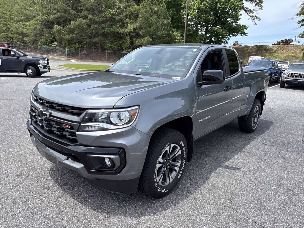 2022 Satin Steel Metallic Chevrolet Colorado Z71 4X4 Truck