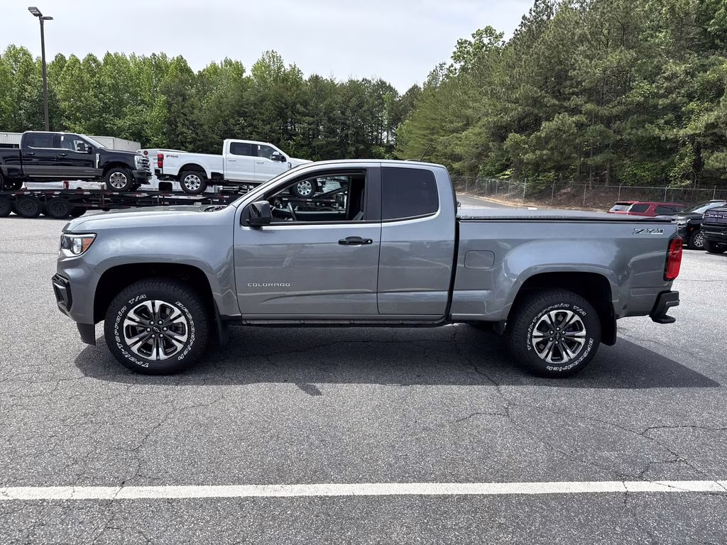 2022 Satin Steel Metallic Chevrolet Colorado Z71 4X4 Truck