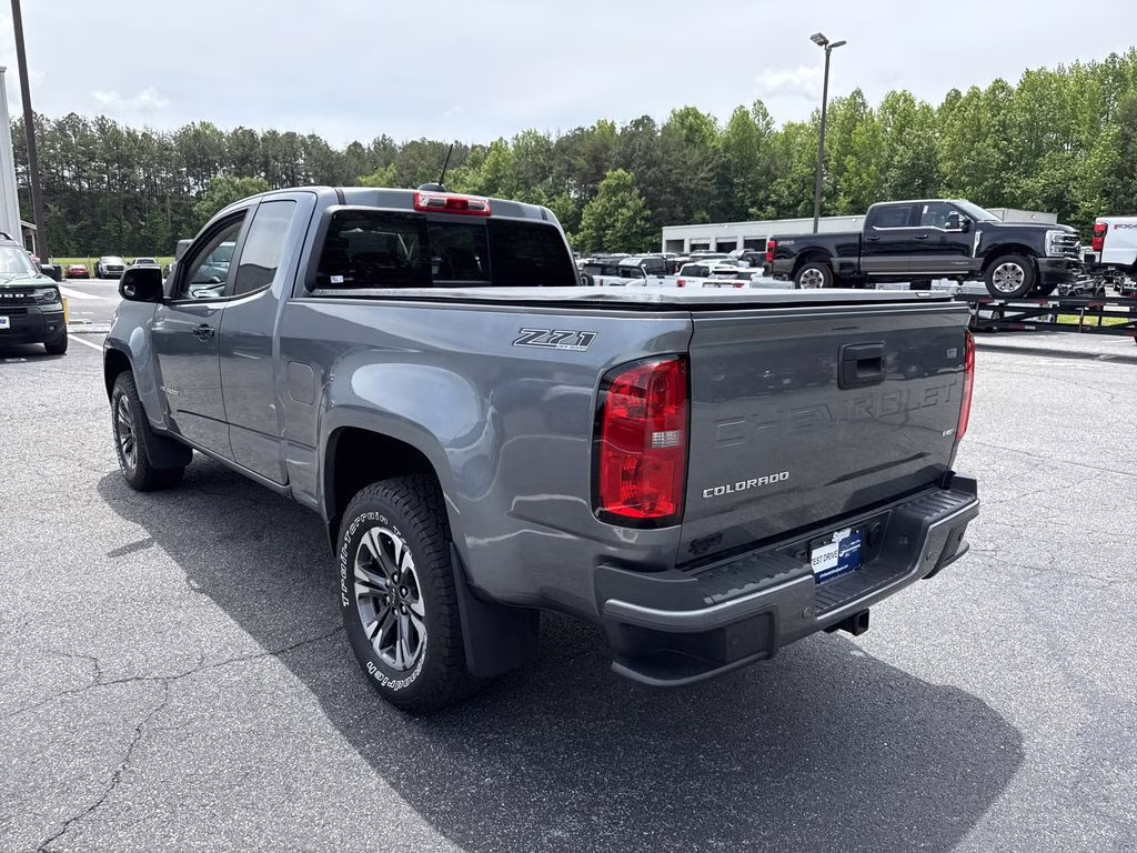 2022 Satin Steel Metallic Chevrolet Colorado Z71 4X4 Truck