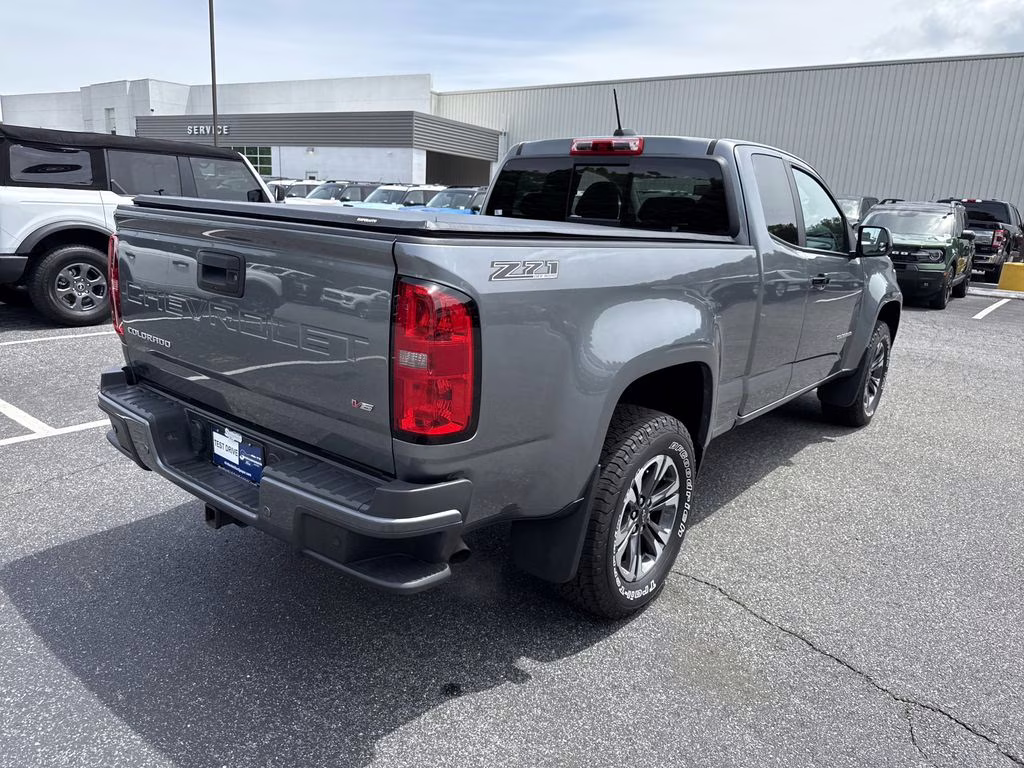 2022 Satin Steel Metallic Chevrolet Colorado Z71 4X4 Truck