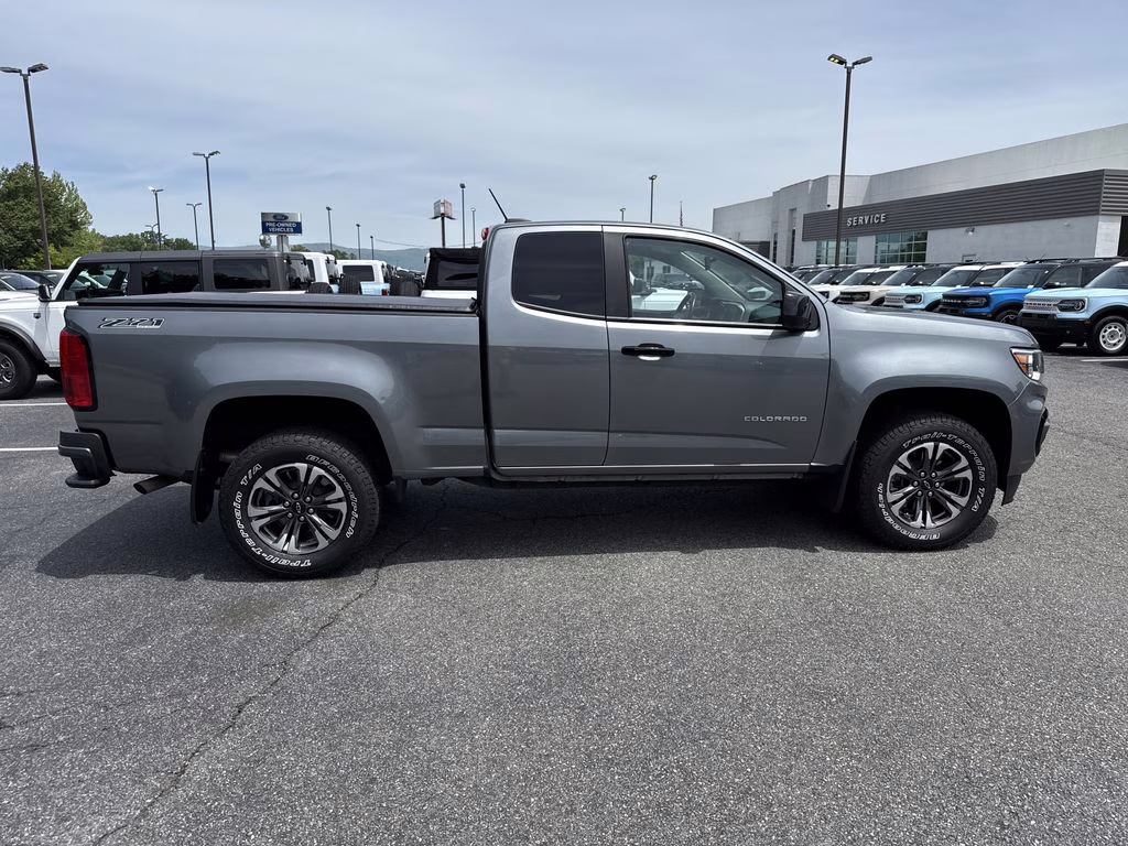 2022 Satin Steel Metallic Chevrolet Colorado Z71 4X4 Truck