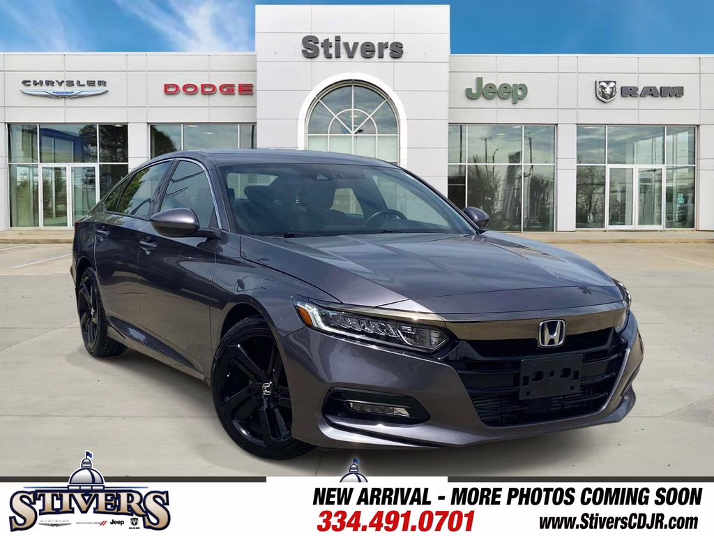 2019 Modern Steel Metallic Honda Accord Sport FWD Sedan