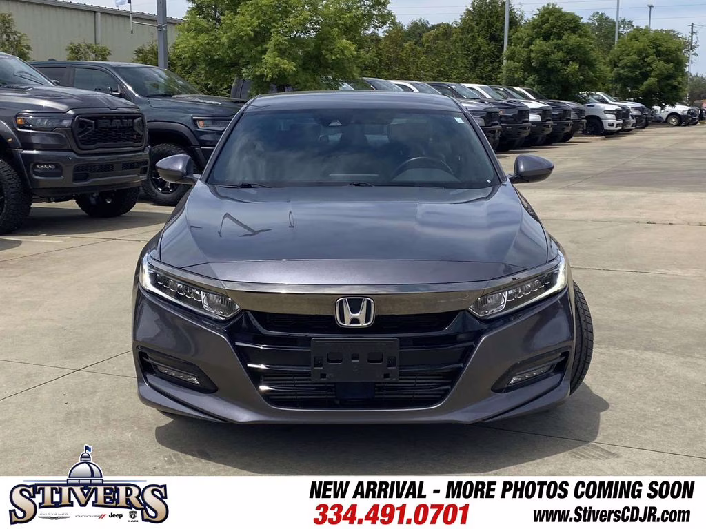 2019 Modern Steel Metallic Honda Accord Sport FWD Sedan