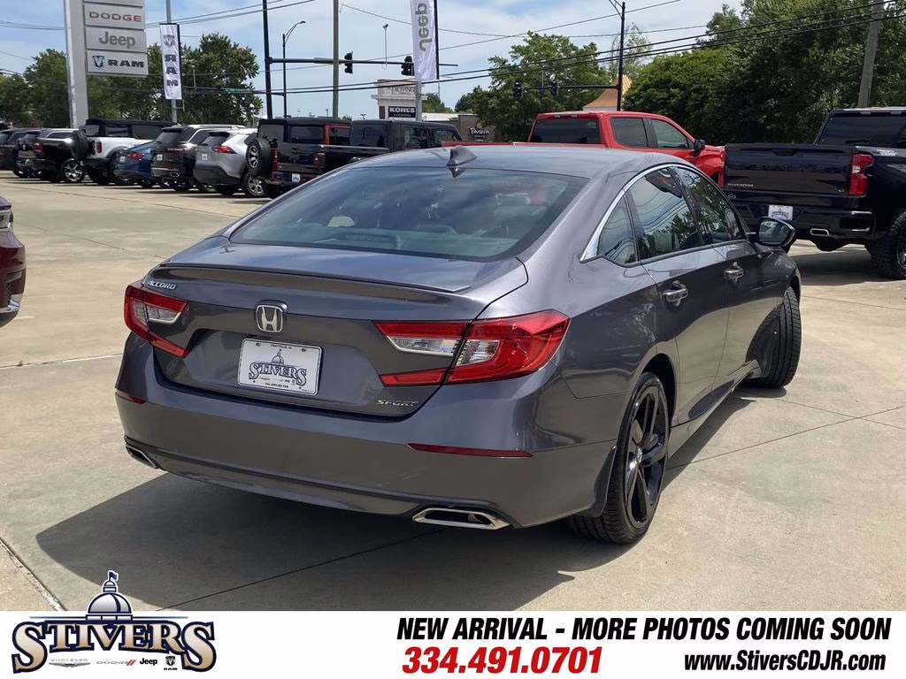 2019 Modern Steel Metallic Honda Accord Sport FWD Sedan