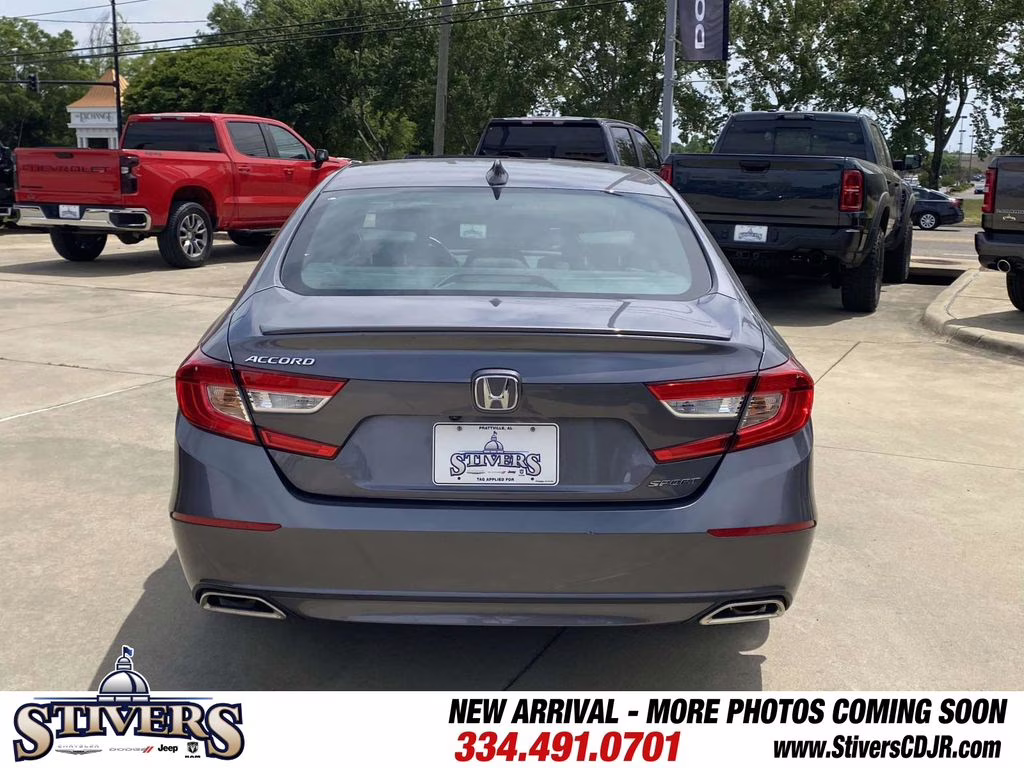 2019 Modern Steel Metallic Honda Accord Sport FWD Sedan
