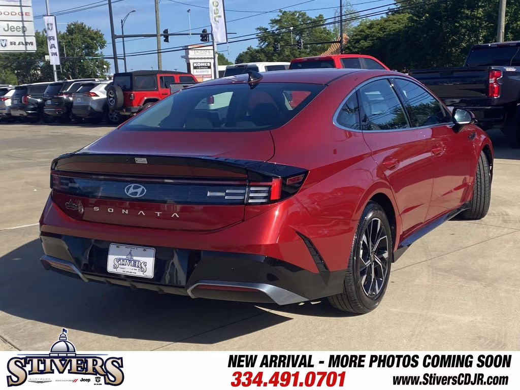 2025 Ultimate red Hyundai Sonata SEL FWD Sedan