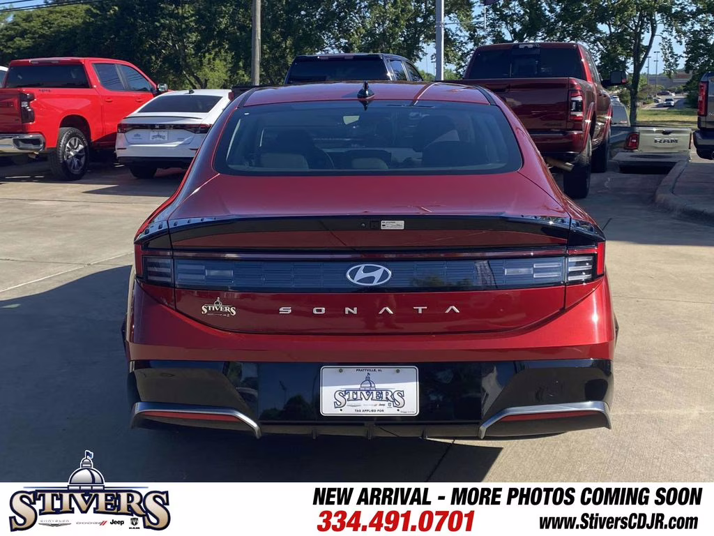 2025 Ultimate red Hyundai Sonata SEL FWD Sedan