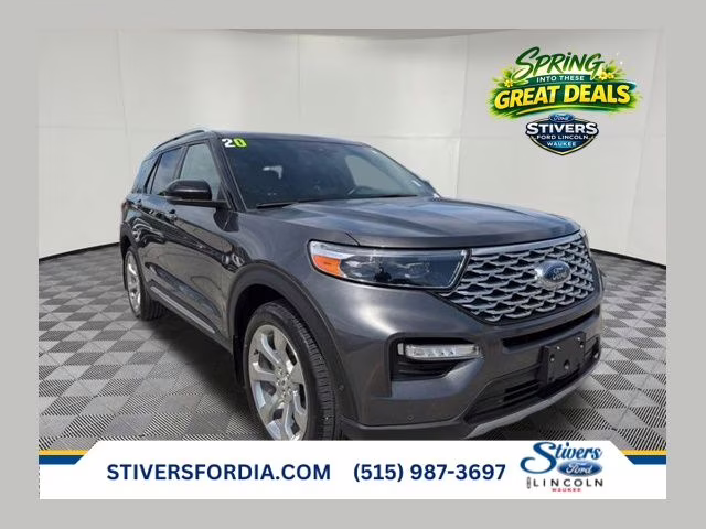 2020 Magnetic Ford Explorer Platinum 4X4 SUV