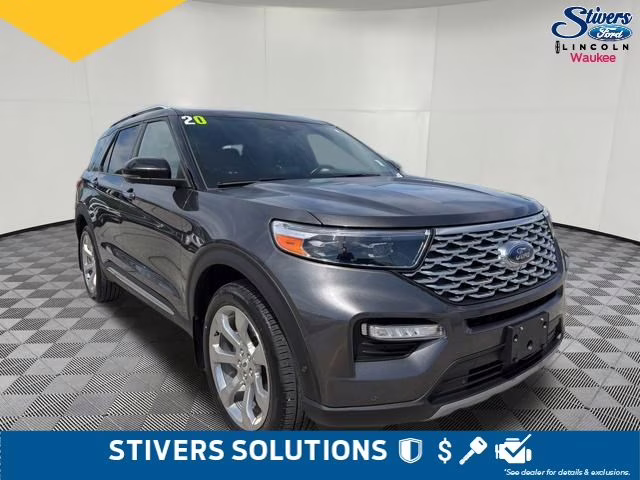 2020 Magnetic Ford Explorer Platinum 4X4 SUV