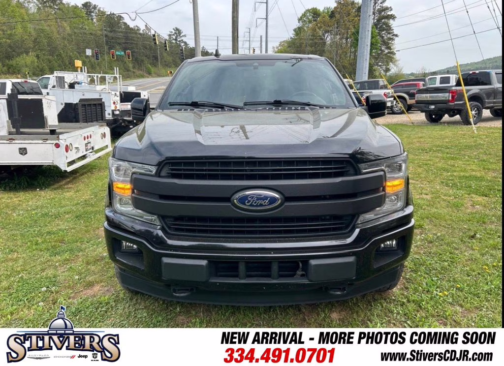 2020 Agate Black Metallic Ford F-150 Lariat 4X4 Truck
